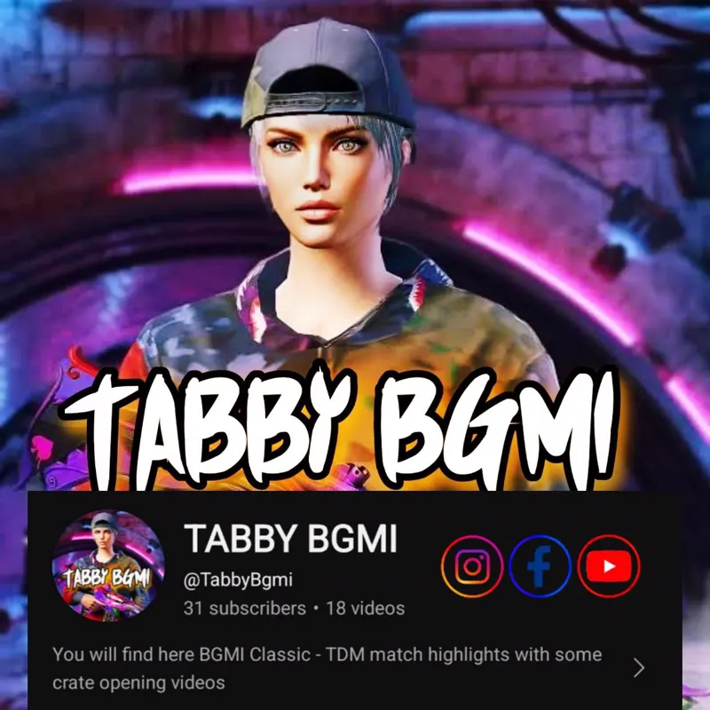 Tabby BGMI — BGMI creator